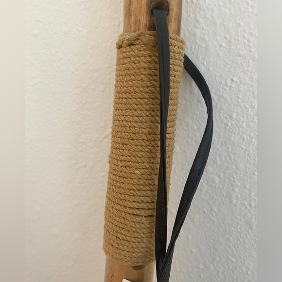 Lake Tahoe Engraved Hard Pine Wood Walking Stick - Picture 3 of 7